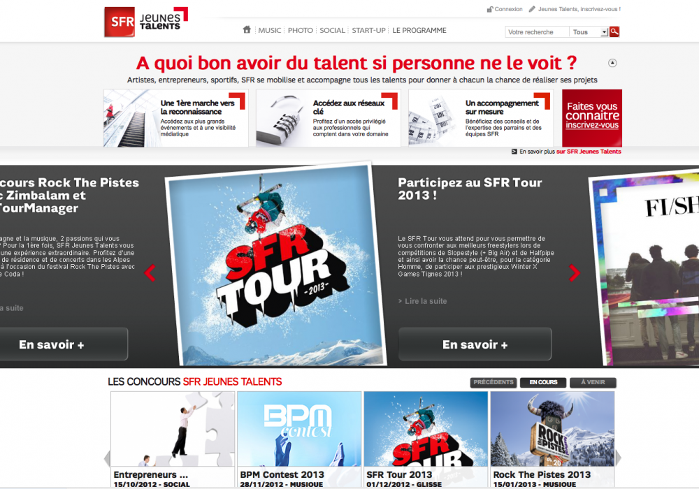 SFR Jeunes Talents